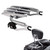 TCMT Adjustable Detachable Two-Up Luggage Rack Fit for Harley Touring Street Glide Road King Road Glide 2009-2025 Ultra Limited 2014-2018 Electra Glide 2010-2013 2020-2022