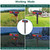 QXMH Solar Outdoor Motion Sensor Alarm Detector: LED Strobe Infrared Flashing Warning Light,2 * 129db Loud Noise Maker,Red&Blue Motion Activated Strobe Light for Family Security for Farm Barn