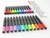 TOOLI-ART Acrylic Paint Markers Paint Pens Special Colors Set Extra Fine And Medium Tip Combo For Rock Painting, Canvas, Fabric, Glass, Mugs, Wood, Ceramics, Plastic, Multi-Surface. Non Toxic, (NEON)