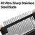 JY COOKMENT Meat Tenderizer with 48 Stainless Steel Ultra Sharp Needle Blades, Kitchen Cooking Tool Best for Tenderizing, BBQ, Marinade