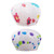 Pack of 6 Shower Caps for Women,Waterproof and Reusable Bath Cap, 28cm Width with Elastic Band,for Women Spa, Home Use, Hotel and Hair Salon, Portable Travel