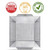 3 Pack Grill Baskets for Outdoor Grill, Heavy Duty Stainless Veggie Pan Set