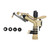 Rotating Sprinkler, Adjustable Angle Impact Sprinkler for Lawn for Green Belt for Agriculture for Irrigation