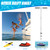 Boat Sand Anchor, 17"/34"/46" 316 Stainless Steel PWC Sand Anchors Ideal for Pontoon, Kayak Jet Ski Keeps Securely Near Sandbar Beach or Shallow Water, Detachable Design with Gift Handbag Packaging