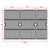 GGC 18" Grill Grates Replacement for Charbroil 463347017, 463377017, 4 Burner Performance Grill 463376018P2, 463376117, 463377117, 463673617, 463347519, 3 PCS 18 x 25 Cast Iron Grates for Char-Broil