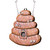Hanging Bee Hive Decorative Plaque for Arrow Hanger