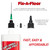 The Original Fix-A-Floor Loose Tile Repair Adhesive PRO Pack! Includes 6 Micro Syringe Injectors and 6 Drill Bits for Tile, Porcelain, Ceramic, Marble, Stone, Wood Floor. Pack of 12