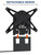 Front License Plate Frame Compatible with 2021-2026 Bronco, JoyTutus Adjustable License Plate Holder for Modular Steel Bumper, Heavy Duty Steel License Plate Mount, Black