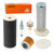 zozoye Air Filter Kit Guide & END CAP OIL FILTER Spark Plug For Yamaha Grizzly 600 1998 1999 2000 2001