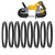 FHUIPENG 650721-00 Bandsaw Rubber Tires Fits Portaband Rubber Wheels DWM120 DCS374 A02807 DW328K D28770 D28770K 514002079 6230 6232-20 (8 Pack)