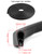 QWORK Seal Strip, 40 Feet Edge Trim, EDPM Rubber Seal Trim for Cars, Boats, Trucks, RVs, Fits Edge 1/16" to 1/8"