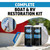 Poli Glow Boat & RV Restoration Fiberglass Kit - Complete Fiberglass Restorer for Boats & RVs - Eliminate Oxidation, Shine & Protect - Easy to Use Boat Cleaner, Long-Lasting - 4-in-1 Basic Kit