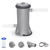Bestway 530 GPH Filter Pump for Above Ground Swimming Pool with Type III-A/C Cartridge
