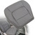 NLQR Front Driver Side Bottom Replacement Seat Cover Gray Microfiber Leather Compatible with Lexus LX470 1998 1999 2000 2001 2002 2003 2004 2005 2006 2007