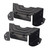 2 Pack 783-06424A-0637 Black Deck Belt Cover/Deck Spindle Pulley Belt Guard Cover Compatible with MTD Craftsman Troy-Bilt Mowers, Work with Many 42" and 46" Cut Deck Tractors, Replaces 783-06424A