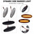 Yoegerery Sequential Blinker LED Side Marker Light For Jaguar S-Type 1999-2007 XK8 XKR 1996-2005 XJ X350 2003-2006 Indicator Repeater Lamp (Dynamic Smoked)