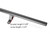 DIYHD 6.6FT Rolling Ladder Hardware Sliding Rail,Top Roller,Floor Wheel with Brake