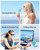 SWEETFULL Portable Misting Fan - 180° Foldable Handheld Personal Fan with Mist Spray, 3 Speeds, 30ml Water Tank, USB Rechargeable - Ideal for Travel, Outdoors, Makeup, Camping, Home, and Office Use