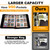 Trading Card binder for Y-G-O Cards- 990 Pockets Card Album with Sleeves Compatible with TCG Cards, TCG Cards Or Other Standard Size Cards Holder-Dragon