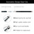Hair Engraving, MagiForet Hair Tattoo Pen, Hair Razor Pen, Hair Tatoo Trim Styling Face Eyebrow Shaping Device, Hair Engraving Shaver Pen + 10 Blades + Tweezers for Men Women Teens (Golden)