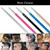 Hair Engraving, MagiForet Hair Tattoo Pen, Hair Razor Pen, Hair Tatoo Trim Styling Face Eyebrow Shaping Device, Hair Engraving Shaver Pen + 10 Blades + Tweezers for Men Women Teens (Golden)