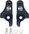VPZMT 2 Inch Lowering Blocks Kit Fits for 2002-2025 Harley Touring Street Glide Road Glide Road King Electra Glide, CVO Limited and Ultra Classic