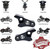 VPZMT 2 Inch Lowering Blocks Kit Fits for 2002-2025 Harley Touring Street Glide Road Glide Road King Electra Glide, CVO Limited and Ultra Classic