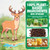 12 Pack Natural Deer Pouches, Deer Rabbit Repellent Pouches for Plant Tree Outdoor Yard Garden House | Long-Lasting Protection | Safe for Dogs and Children