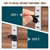Lenink 256P-ZC Adjustable Pilaster Shelf Clip, 28 Pcs Black Shelving Brackets Clips for Metal and Wood Shelving