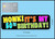 StickerTalk Honk Its My 50th Birthday Magnet, 10 inches by 3 inches