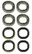 Both Front Wheel Bearings & Seal Kit 1989-1999 for Yamaha Big Bear 350 4x4 & 2x4