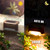 GIGALUMI Led Solar Deck Lights, 20 Pack Waterproof for Outdoor Stairs, Step, Fence, Railing, Yard and Patio (Warm White)