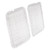 JMTAAT Grille Bug Screen Compatible with 2010-2024 Kenworth T680 Grille Frame Grill Insert Panel Driver & Passenger Side Aluminium Silvery