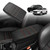 Muslogy Center Console Armrest Cover Fit for Honda CR-V & CRV Hybrid 2023-2026 2026 Accessories, Comfort Armrest Pad Console Lid Cushion Vegan Leather Regular Thick(Black/Orange Trim)