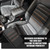 Muslogy Center Console Armrest Cover Fit for Honda CR-V & CRV Hybrid 2023-2026 2026 Accessories, Comfort Armrest Pad Console Lid Cushion Vegan Leather Regular Thick(Black/Orange Trim)