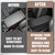 Muslogy Center Console Armrest Cover Fit for Honda CR-V & CRV Hybrid 2023-2026 2026 Accessories, Comfort Armrest Pad Console Lid Cushion Vegan Leather Regular Thick(Black/Orange Trim)