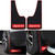 YUNM Universal Car Mud Flaps Rubber Mudguard Splash Guards Rubber Mudguard for Universal Sports Mud Flaps Guards Splash Front Or Rear Guards (Sports)