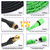 J&B XpandaHose 75ft Expandable Garden Hose - Heavy Duty Superior Strength 3750D - 4 -Layer Latex Core - Extra Strong Brass Connectors and Storage Bag (Black 75)