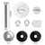 Showingo 67-209-911-SS Pool Diving Board Bolts Mounting Kit, Replacement for S.R.Smith Two Hole Residential Diving Board 6ft/8ft/10ft with Bolts/Washers/Nuts
