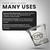 Rattleware Espresso Shot Glass Pitcher – Double Spouted Genuine Barista Measuring Cup with Graduations in Ml & Oz – High-Volume, Commercial-Grade for Swift Espresso Pouring & Precision (3 Oz, 2-Pc)