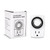Baomain 2-Pack Indoor Mini 24-Hour Mechanical Outlet Timer, 15A 125VAC ON/Off Single Outlet,3-Prong Plug Timer BND-60/U47,ETL Listed