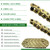 WEICHENGXIN Gold 525 X-Ring Chain 112 Links Motorcycle Chain with Connecting Master Link OEM #92057-0036 92057-0203 92057-0599 T2015209 T2017245