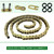 WEICHENGXIN Gold 525 X-Ring Chain 112 Links Motorcycle Chain with Connecting Master Link OEM #92057-0036 92057-0203 92057-0599 T2015209 T2017245