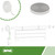 Amig - White Roller Blind Tape | Replacement Rope for Soft and Hard Touch Roller Blinds | UV Resistant and Abrasion Resistant | Dimensions: 14mm x 6m