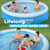 Bestway Fast Set 10' x 26" Above Ground Pool, Round Inflatable Ring Top Outdoor Swimming Pool