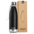 koodee Insulated Water Bottle, 17 oz Stainless Steel Double Wall Vacuum Flask Cola Shape Leak Proof Sports Water Bottle (Black)