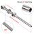 BLIKA 40 Pack Cable Railing Swage Threaded Stud Tension End Fitting Terminal for 1/8"" Deck Cable Railing, T316 Stainless Steel, Cable Railing tensioner 1/8"" for 2"" x2 Wood/Metal Post, Silver