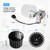 Upgraded S97009796 Bathroom Fan Motor Blower Assembly Compatible with Broan Nutone Bulb Ceiling Heaters 162-E, G, J, K, L, M & 164-E, G, J, K, L, M, Replace# 97009796 S97009758 S97009796B, 70 CFM