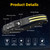 Beccason 2Pack LED Headlamp Rechargeable - 230° COB Super Bright Head Lights for Forehead, Hard hat Light for Adults, USB C Headband Flashlight for Work, Hunting, Running, Camping Essentials Gear