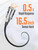 PT520A Natural Gas Detector, Gas Leak Detector with 17-Inch Gooseneck, Locating The Source Like Propane, Methane, and Butane for Home and RV (Includes Battery x3) - Orange